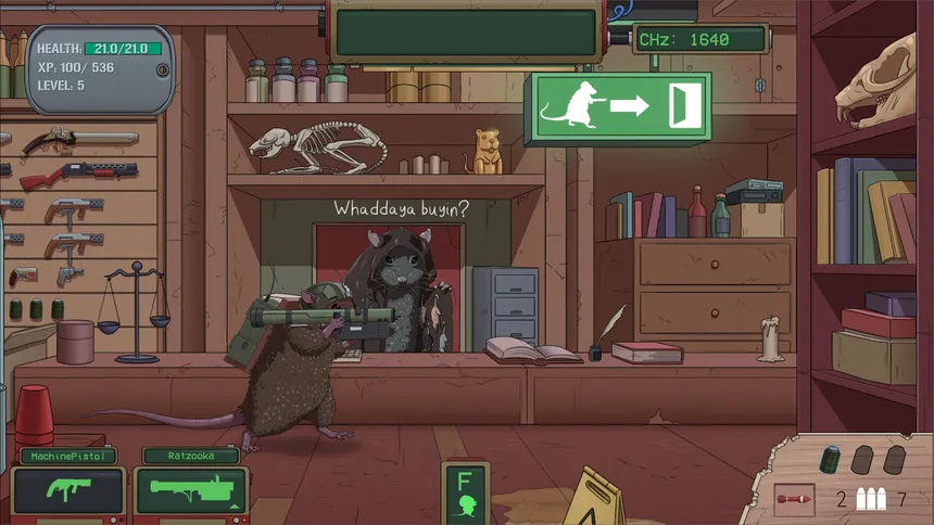 Скриншот 2 к игре WAR RATS: The Rat em Up