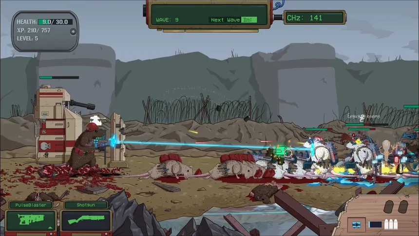 Скриншот 8 к игре WAR RATS: The Rat em Up