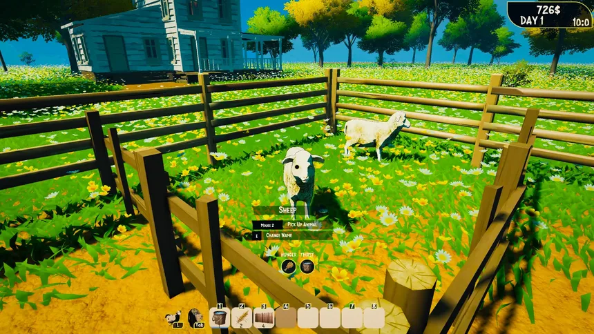 Скриншот 3 к игре Friendly Sheeps: A Cozy Simulator