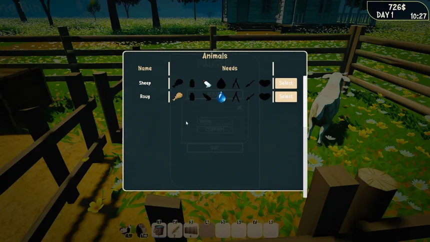 Скриншот 7 к игре Friendly Sheeps: A Cozy Simulator
