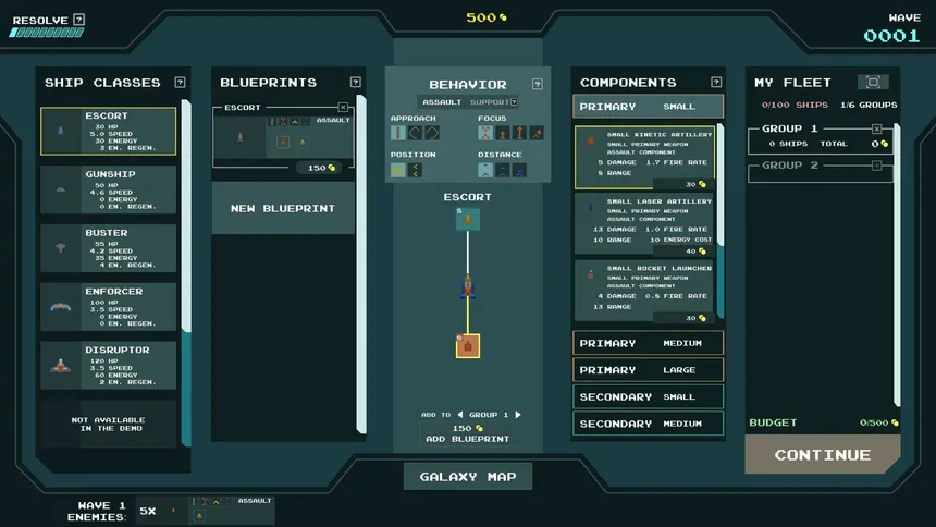 Скриншот 1 к игре Deep Space Armada
