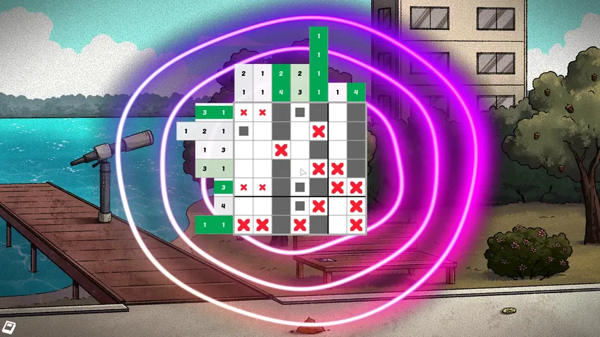 Скриншот 4 к игре Opus Cortex: A Nonogram Puzzle Story