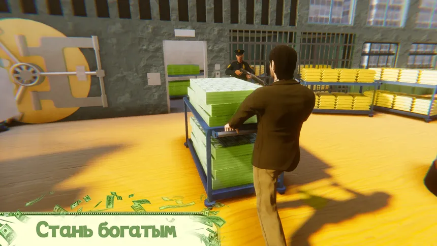 Скриншот 3 к игре Фабрика печати денег 3D магнат💸 / Money Print Factory 3D Tycoon💸
