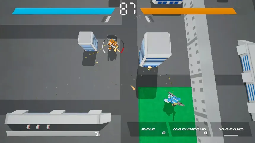 Скриншот 1 к игре Frame Data: Mech Arena