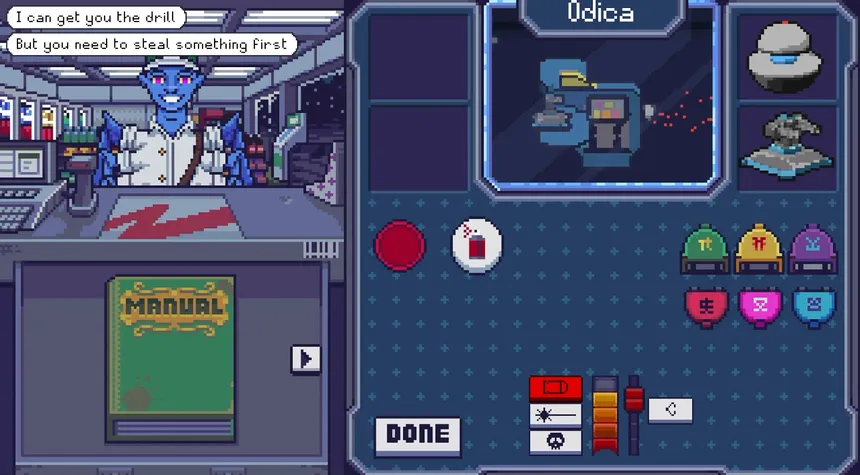 Скриншот 1 к игре Interdimensional Gas Station