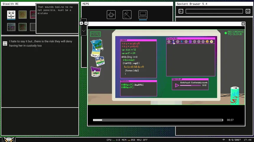 Скриншот 4 к игре Night Hacking