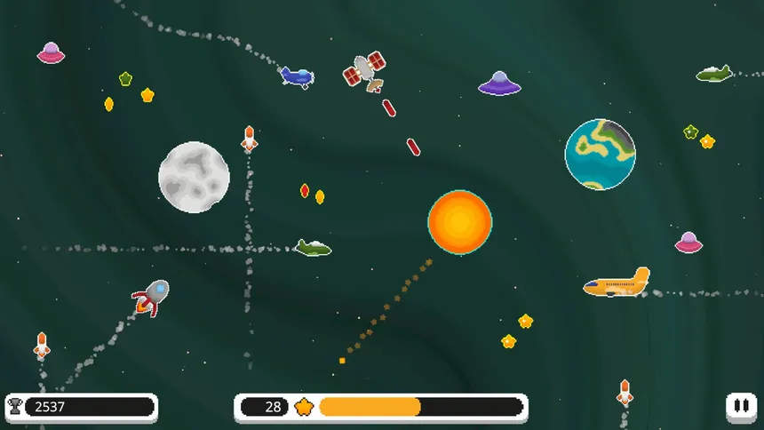 Скриншот 1 к игре Solar Collision Control