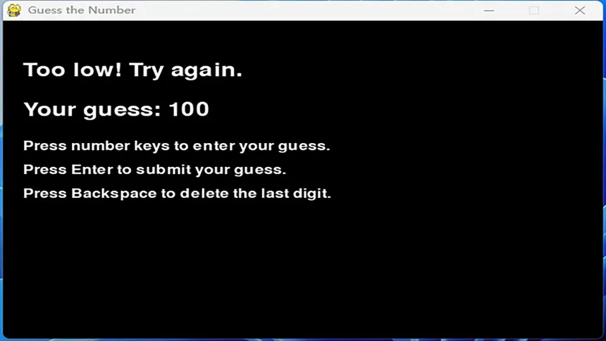 Скриншот 3 к игре Mini Game：Guess numbers