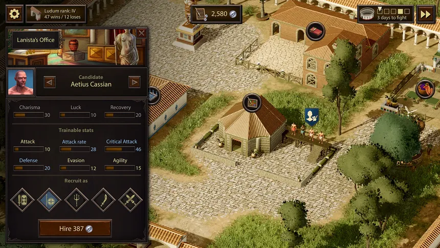 Скриншот 2 к игре Gladiators of Citadelum