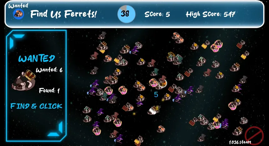 Скриншот 2 к игре Ferret Frenzy