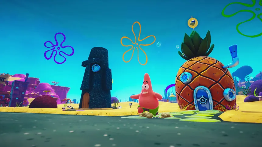 Скриншот 1 к игре SpongeBob SquarePants: The Patrick Star Game