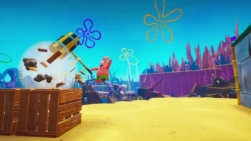 Скриншот 8 к игре SpongeBob SquarePants: The Patrick Star Game