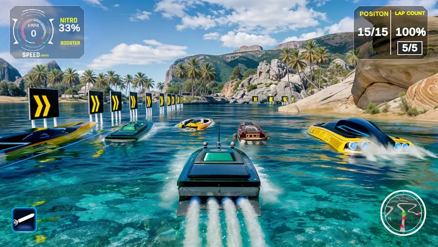 Скриншот 3 к игре Aqua Conflict: Canal Carnage