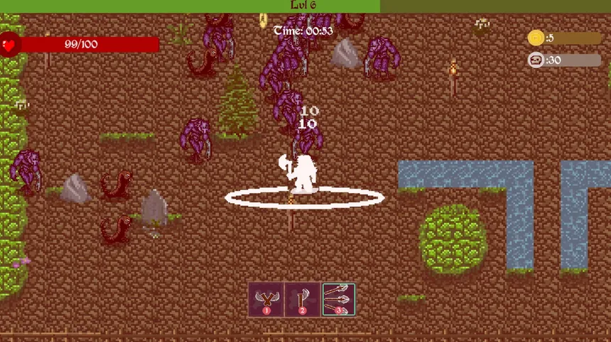 Скриншот 2 к игре Viking Survivors: The Last Ragnarök