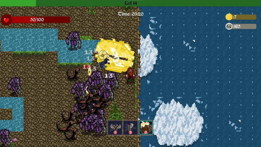 Скриншот 4 к игре Viking Survivors: The Last Ragnarök