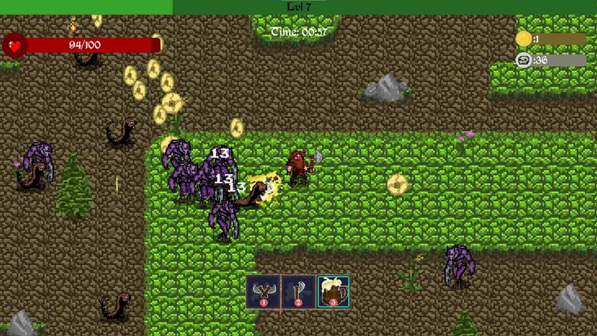 Скриншот 5 к игре Viking Survivors: The Last Ragnarök