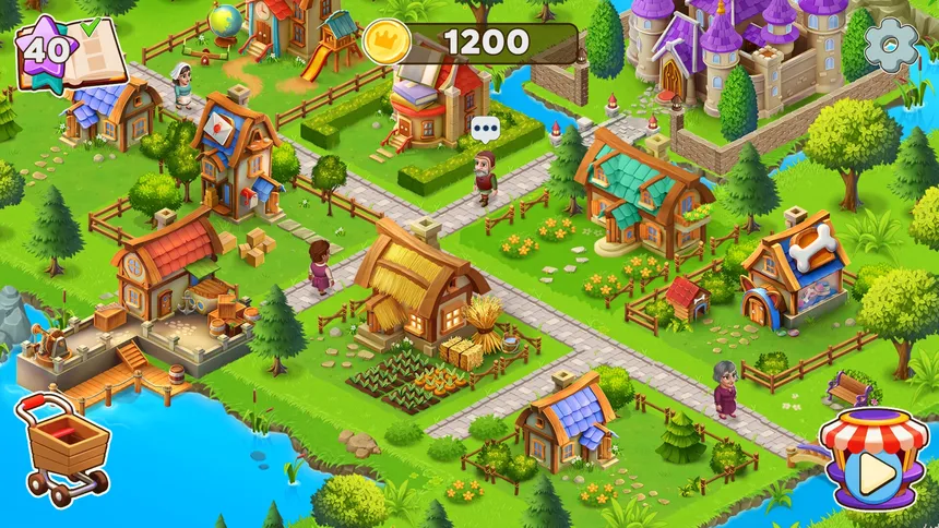 Скриншот 1 к игре Kingdoms: Merge & Build