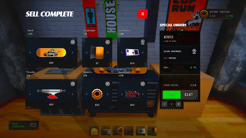 Скриншот 3 к игре Skatehouse