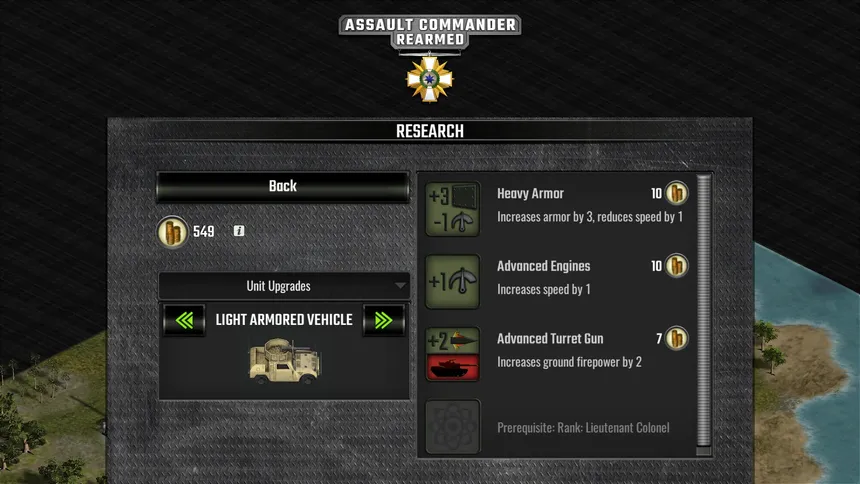 Скриншот 3 к игре Assault Commander Rearmed