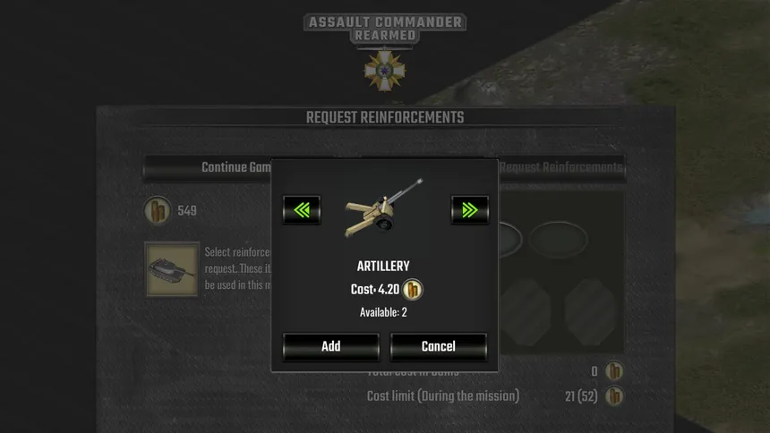 Скриншот 6 к игре Assault Commander Rearmed