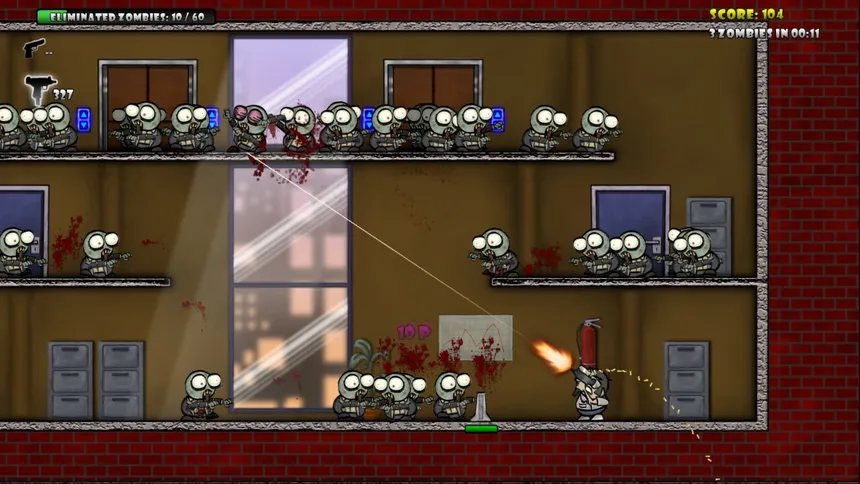 Скриншот 1 к игре Zombies ruined my day