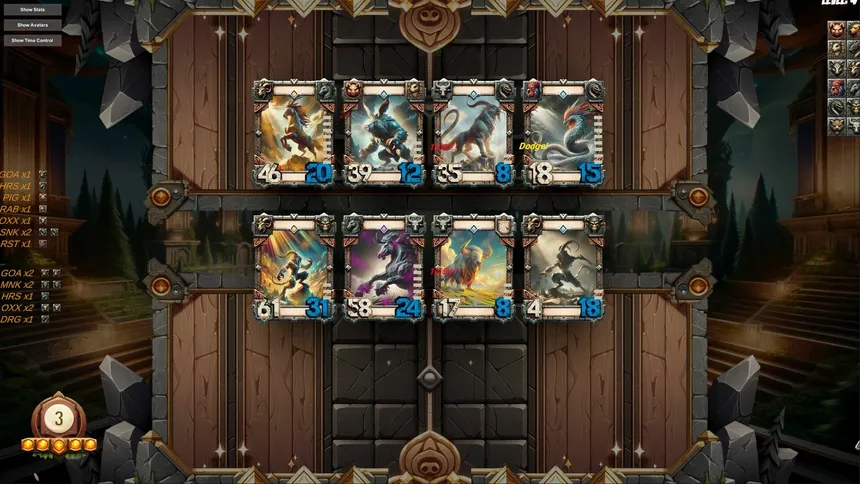 Скриншот 2 к игре BattleCards Saga