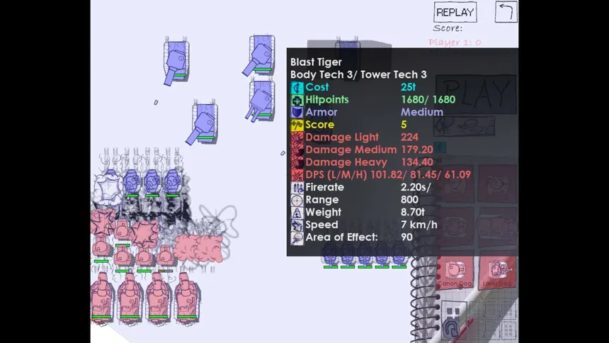 Скриншот 4 к игре Doodle Tank Commander