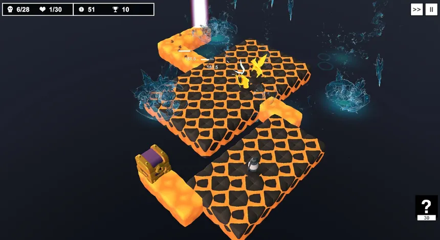 Скриншот 1 к игре Defense Golem