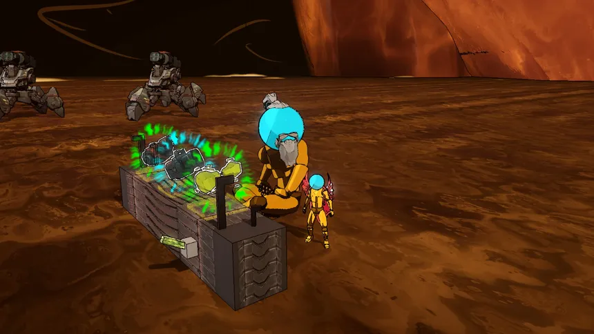 Скриншот 4 к игре Mars vs. Robots