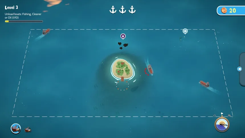 Скриншот 2 к игре Teeny Tiny Harbors