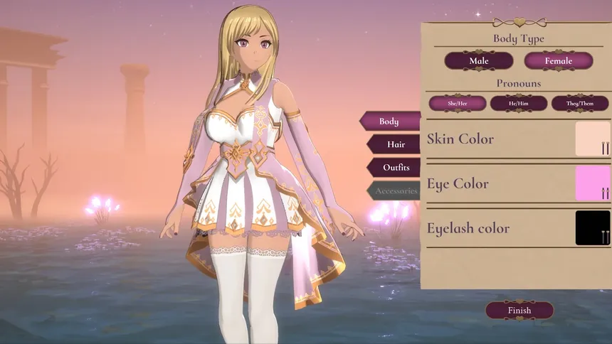 Скриншот 2 к игре Love in an Enchanted Realm