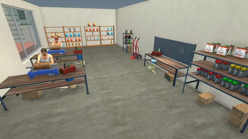 Скриншот 4 к игре Wood Shop Simulator