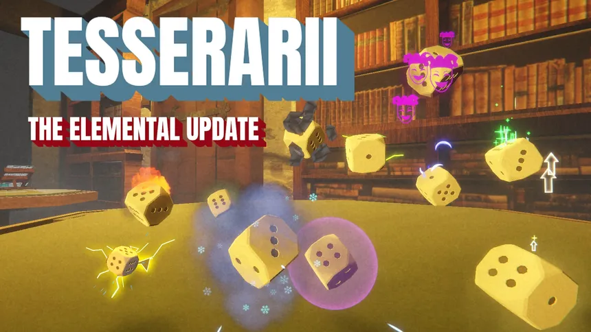 Скриншот 1 к игре Tesserarii: The Dice Rolling Roguelike