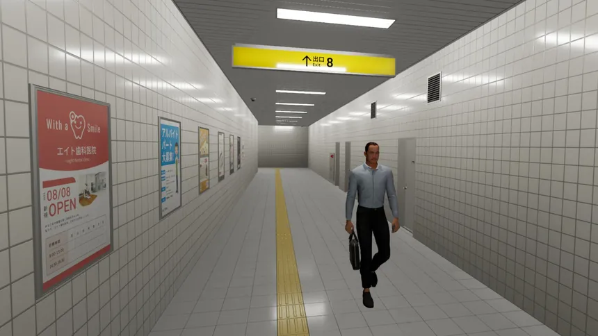 Скриншот 3 к игре The Exit 8 VR