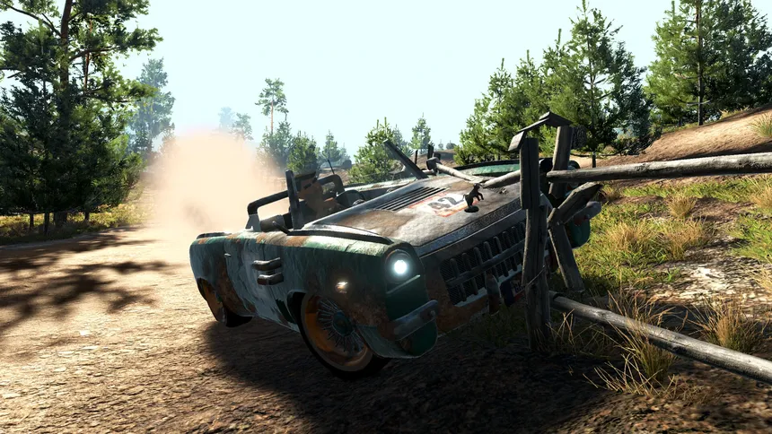 Скриншот 1 к игре Rusty Road Racing