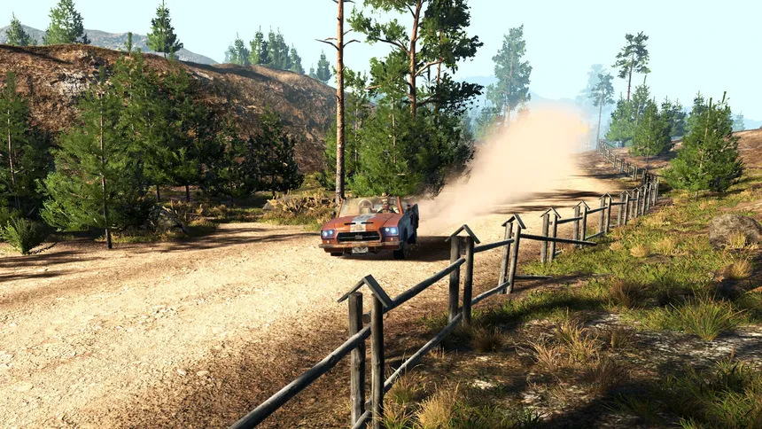 Скриншот 2 к игре Rusty Road Racing
