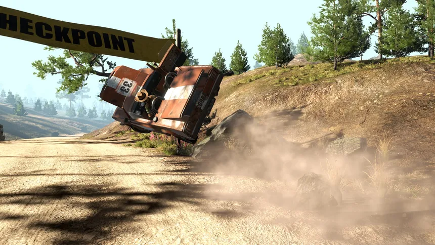 Скриншот 5 к игре Rusty Road Racing