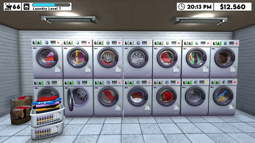 Скриншот 4 к игре Laundry Service Simulator