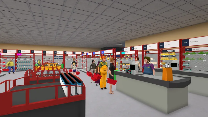Скриншот 2 к игре Hardware Store & Workshop Simulator