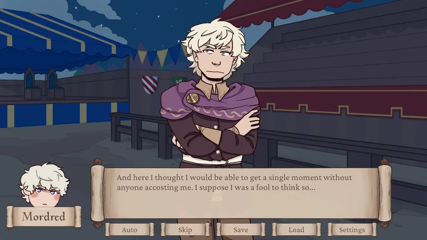 Скриншот 4 к игре Camelot Crush: A Round Table Dating Sim