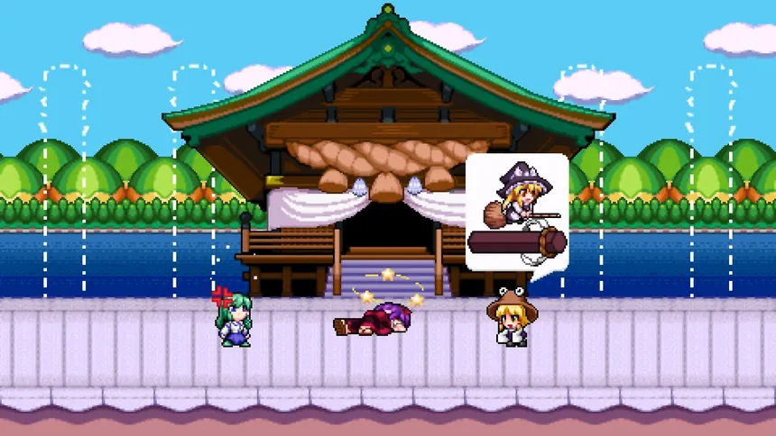 Скриншот 1 к игре SANAE's Sylphid Breeze
