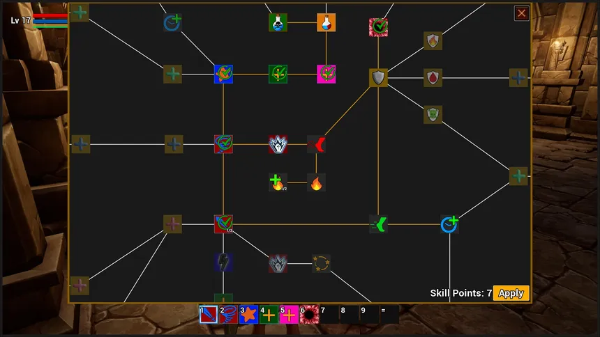 Скриншот 3 к игре Warlock's Dungeon