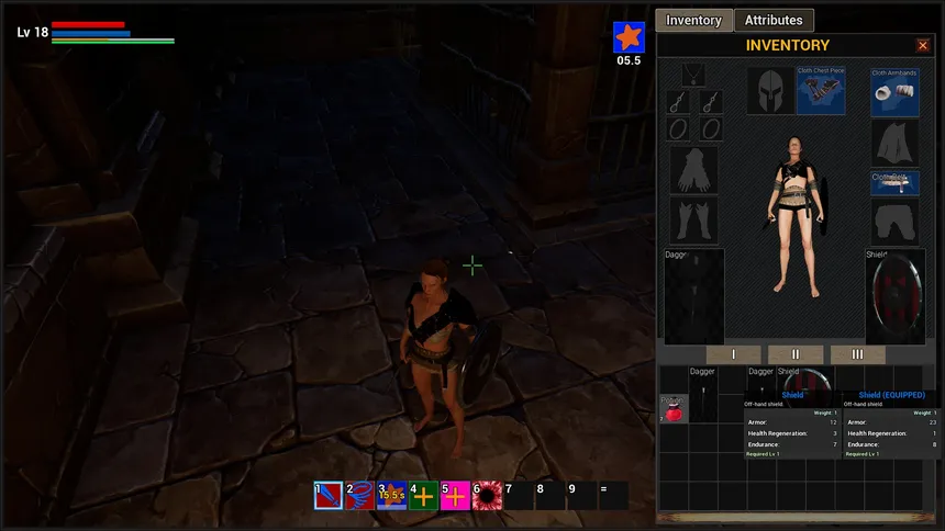 Скриншот 4 к игре Warlock's Dungeon