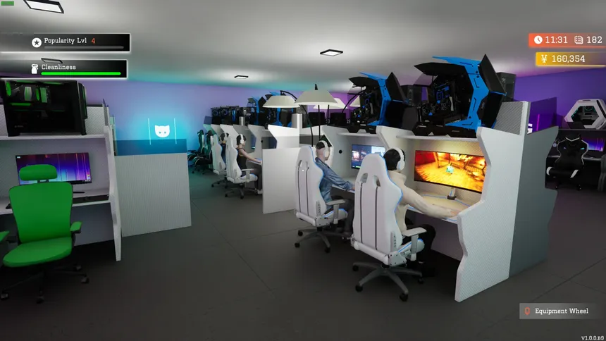 Скриншот 2 к игре Gaming Cafe Simulator
