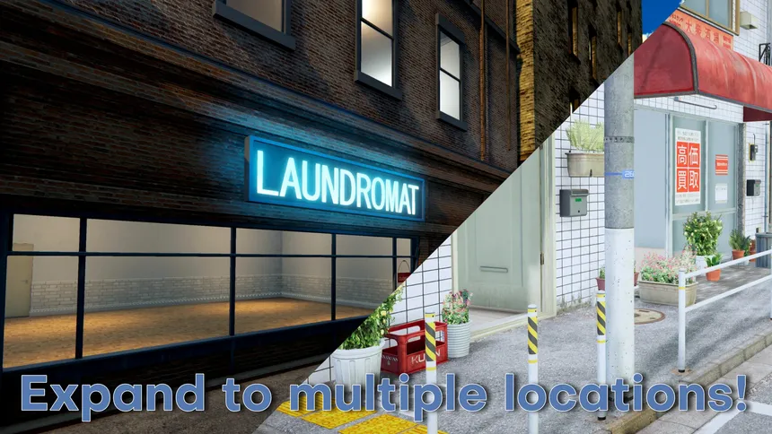 Скриншот 3 к игре Laundromat Simulator