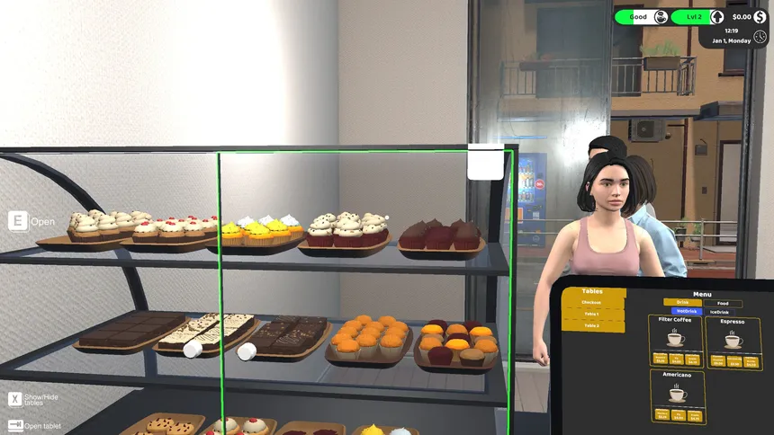 Скриншот 6 к игре Coffee Masters! - Multiplayer Cafe Simulator
