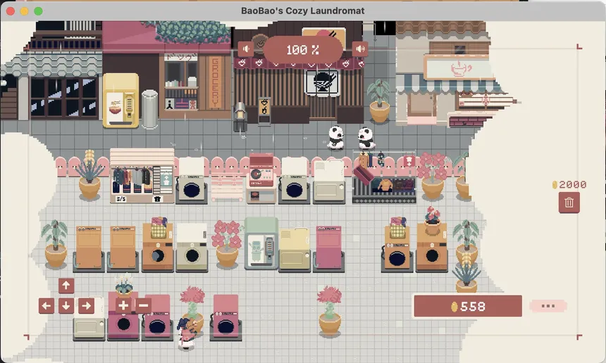 Скриншот 5 к игре Bao Bao's Cozy Laundromat