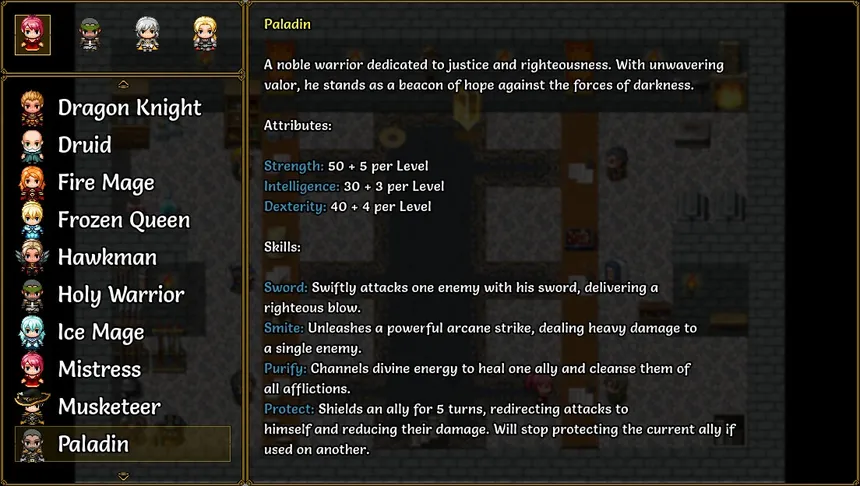 Скриншот 3 к игре Claritas - Dungeon Crawler RPG