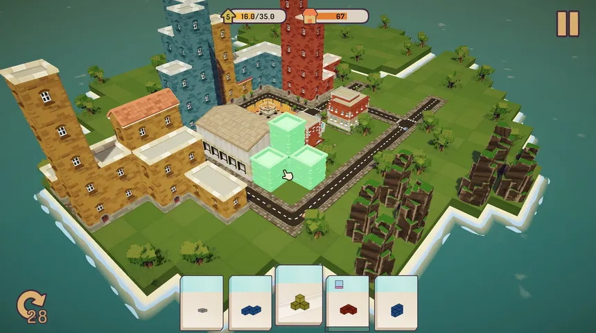 Скриншот 1 к игре Mini City: Mayhem