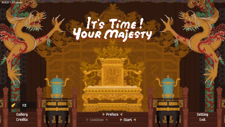 Скриншот 1 к игре It's time, Your Majesty